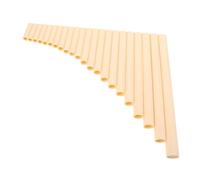 ANDRESLAD Pipe Traditional Pan Flute in Key of G for Beginners and Professionals Left Right Hand Play Pure Sound Quality Wide Note Range for Folk Music and Classical Performances