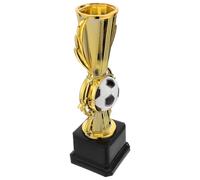 ANDRESLAD Plastic Soccer Trophy Cup for Small Football Award for Sports Matches School Classroom Participation Prize ’S Football Championship Trophy