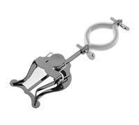 ANDRESLAD Portable Clarinet Marching Lyre Alloy Music Clip Adjustable Angle for Sheet Music and Oboe - Lightweight Metal Clamp Holder for Marching Band Performances and Live Shows