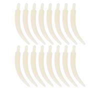 ANDRESLAD Realistic Elephant Tooth Accessories Faux Ivory Pieces White Plastic Charms Low Maintenance Easy to Install for Jewelry-Making Projects Halloween Charms