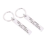 ANDRESLAD Retirement Keyring Colleague Leaving Charm Keychain 'Friend Retirement' Message Key-Rings for Coworker