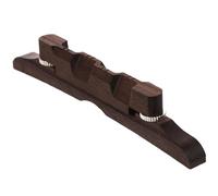 ANDRESLAD Rosewood Mandolin Bridge with Height Design for Precise Tone Control Professional Mandolin Parts Accessory for Easy Replacement and Performance Random Color