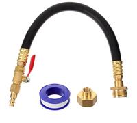 ANDRESLAD Rv Blowout Plug Adapter for Camper Sprinkler Blowout Compressor Attachment Quick Connect Hose Blow Out Fitting with Sealing Design for Winterizing and Air Compression