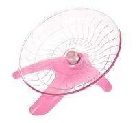 ANDRESLAD Silent Hamster Exercise Wheel Pet Running Plastic Flying Saucer Disc for Gerbils Mice Small Animals Random Color Interactive Jogging Random Color