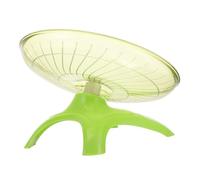 ANDRESLAD Silent Hamster Wheel Flying Saucer Exercise for Small Pets Including Hamsters Gerbils and Chinchillas Non-slip Running Disc for Enrichment