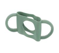 ANDRESLAD Silicone Bottle Protective Cover Handle Green Anti-Slip Grip for Toddlers Babies Easy Cleaning Portable Design
