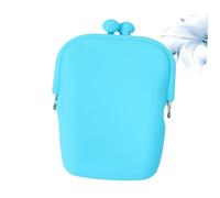 ANDRESLAD Silicone Coin Purse Jelly Color Storage Bag for Women Lightweight Durable Versatile Makeup Change Holder Random Color