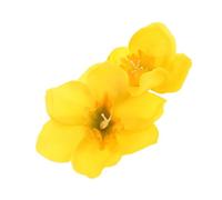 ANDRESLAD Simulation Narcissus Hairpin Floral Pin for Women Artificial Flower Clip Yellow Bloom Hairpin for Retro Garden Bangs for Vacation Beach Wedding Party