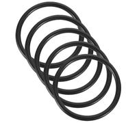 ANDRESLAD Singing Bowl Rubber Rings 5pcs Non-slip Cushion Mats for Sound Bowls Base Stability in Spiritual and Mindfulness Exercises