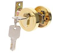 ANDRESLAD Single Cylinder Deadbolt Lock Zinc Alloy Door Lock for Bedroom Bathroom Installation High Security Keyed Access Durable and Reliable Design