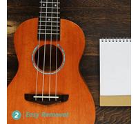 ANDRESLAD Sky-blue Guitar Sound Hole Ring Sticker Self-adhesive Decorative Inlay for Acoustic Guitars Stylish Visual Appeal Versatile Fit Safe Removable