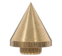 ANDRESLAD Small Copper Plumb Cone for Middle School Physics Teaching Portable Physical Weight Tool for Gravity and Flat Throw Experiments Educational Aid for Scientific Demonstrations