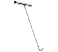 ANDRESLAD Stainless Steel Manhole Cover Lifter Hook 38Cm Long X 10Mm Thick T-Shape Roll Up Door Lifting Tool Industrial Manhole Hook for Sewer and Utility Access