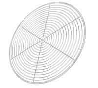 ANDRESLAD Stainless Steel Steaming Tray Round Steamer Rack Insert for Pressure Cookers Woks Air Fryers Easy to Clean Kitchen Steaming Rack for Vegetables Fish Crab Multipurpose Cooking