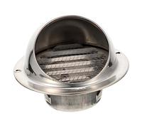 ANDRESLAD Stainless Steel Windshield for Wall Vent Outlet Air Extractor Exhaust Vent for Outdoor Ventilation Exhaust Hood