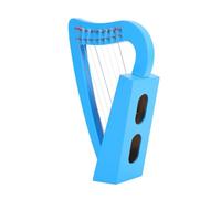ANDRESLAD String Wooden Harp Lyre Harp Portable for Beginners Small Instrument Music Lovers