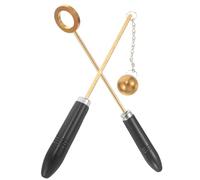 ANDRESLAD Thermal Expansion Contraction Experiment Tool Physics Teaching Aid School Science Kit Metal Ball and Ring Demonstration for Thermal Properties Learning