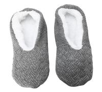 ANDRESLAD Thickened Plush Female Slippers with Anti-skid Sole Warm Winter Indoor Shoes for Home and Bedroom Soft Cozy Floor Socks for Autumn and Cold Seasons