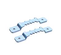 ANDRESLAD Tooth Hook Picture Hanging Kit 10pcs Double Hole Metal Hanger Screws for Framing Oil Painting Mirror