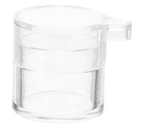 ANDRESLAD Transparent Acrylic Ant Water Feeder Bowl for Ants Nest Stable Liquid Drinking Tool for Insect Habitat Easy to Install Pet Water Dish