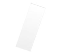 ANDRESLAD Transparent Acrylic Cake Smoother Tool Lightweight Baking Scraper for Buttercream Frosting and Cake Decorating Easy Grip Flat Scraper for Precise Cream Spreading