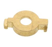 ANDRESLAD Trumpet Valve Guide Plate Compatible with Yamaha, Brass Stop Disc Replacement for Standard Trumpet, Professional Valve Spring Positioning Accessory for Student and Band Repairs