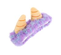 ANDRESLAD Unicorn Horn Headband for Girls Animal Headband Soft Plush for Halloween Costume Headwrap Party Hair Accessory