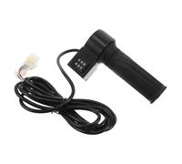 ANDRESLAD Universal Electric Bike Throttle Grip Forward and Reverse Speed Control, 2.5m Cable Twist Accelerator for Electric Tricycle and Scooter