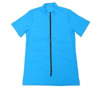 ANDRESLAD Waterproof Dog Grooming Smock Thick Nylon Cosmetologist Uniform with Pocket Design, Anti-Oil Apron for Men and Women in Pet Schools and Hospitals