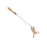 ANDRESLAD Wear-resistant Cat Spring Replacement Head Interactive Kitten Accessory for Indoor Play Teaser Stick for Pets