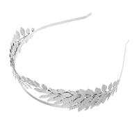 ANDRESLAD Wedding Headband for Bride Leaf Hair Accessory Headband Fashionable Hairband for Women Baroque Design Headpiece