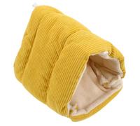 ANDRESLAD Winter Warm Bird Hammock Nest Bed for Small Parakeets Budgies Cockatiels Conure Soft Cotton Hanging Snuggle Cave Hut Easy to Clean Cozy Bird Hideaway Compatible with Various Cages