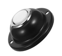 ANDRESLAD Wired Doorbell Replacement Button Small Round Solid Metal Push Press Button for Home Entryway Office Garage Wired Door Bell
