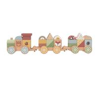 Andreu Toys 921 TKB383 Craft Trikes EA Wooden Stacking Train (EXP), Multi-Colour, 38 x 7.5 x 9.5 cm