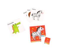 Andreu Toys- Animal Block emboîtables et Puzzles, 921 TL690, Multicolore