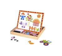 Andreu Toys Wooden Magnetic Double Sided Activity Board (EXP)