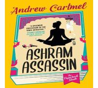 Andrew Cartmel The Paperback Sleuth - Ashram Assassin Paperback Book in White Andrew Cartmel White