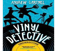 Andrew Cartmel The Vinyl Detective - Underscore Paperback Book in White Andrew Cartmel White