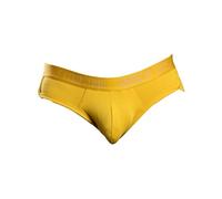 Andrew Christian - Mens Briefs Underwear - CoolFlex Modal Brief w/SHOW-IT® Mustard - 1x Size M