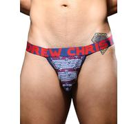 Andrew Christian - Mens Jockstrap Underwear - Anchor Mesh Jock w/ALMOST NAKED® - 1x Size M