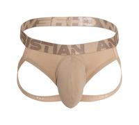 Andrew Christian - Mens Jockstrap Underwear - SHOW-IT® Apex Jock Khaki - 1x Size L