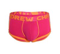 Andrew Christian - Mens Trunks Underwear - Retro Boxer w/SHOW-IT® Fuchsia - 1x Size S