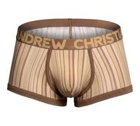 Andrew Christian Underwear, Almost Naked Dune Stripe Boxer Briefs, Dune Stripe, Men's Size XL, Pack of 1