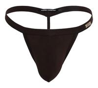 Andrew Christian Underwear, Almost Naked SEX Bamboo Thongs, Brown, Men's Size M, Pack of 1