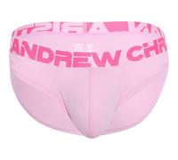 Andrew Christian Underwear, Show-It Retro Brief, Pink, Men's Size L, Pack of 1