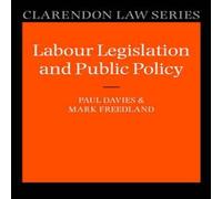 Andrew Davies Labour Legislation & Public Policy: A Contemporary History Andrew Davies Multicolor
