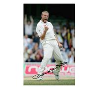 Andrew Freddie Flintoff - England Cricket Autograph Signed A4 Photo Print