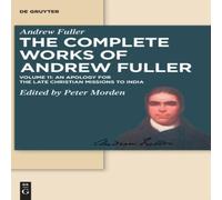 Andrew Fuller Apology for the Late Christian Missions to India Hardcover Book Andrew Fuller Multicolor