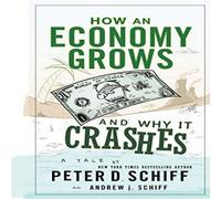 Andrew J. Schiff How an Economy Grows & Why It Crashes Hardback Book Andrew J. Schiff Multicolor