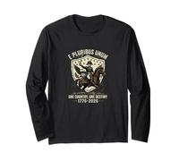 Andrew Jackson E Pluribus Unum Vintage Patriotic 1776 2026 Long Sleeve T-Shirt